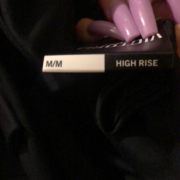 Brand new black Victoria secret high rise leggings - Picture 7 of 8